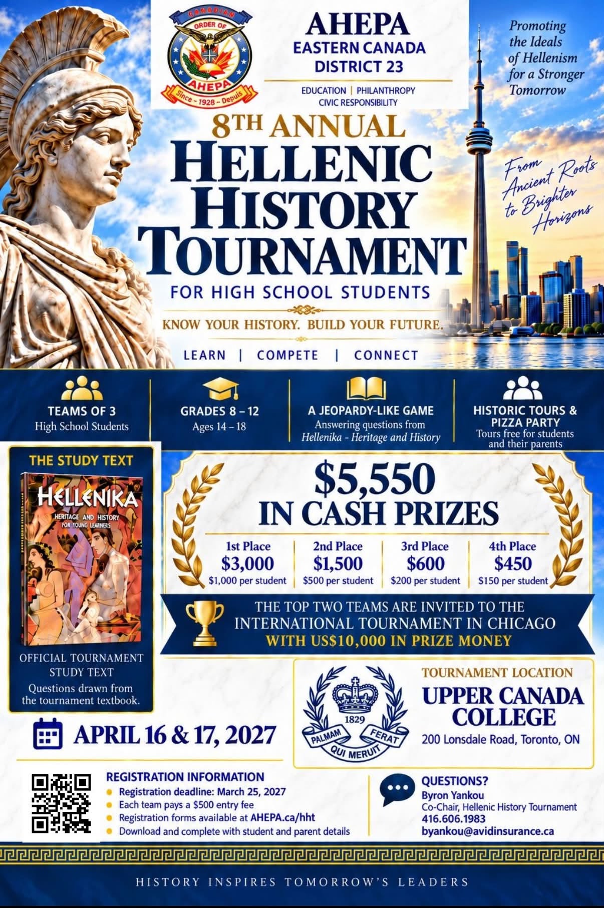 Annual Hellenic History Tournament